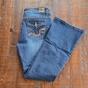LEI Juniors Dark Blue Jeans